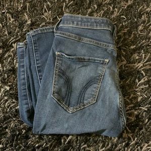 Hollister high rise super skinny jeans